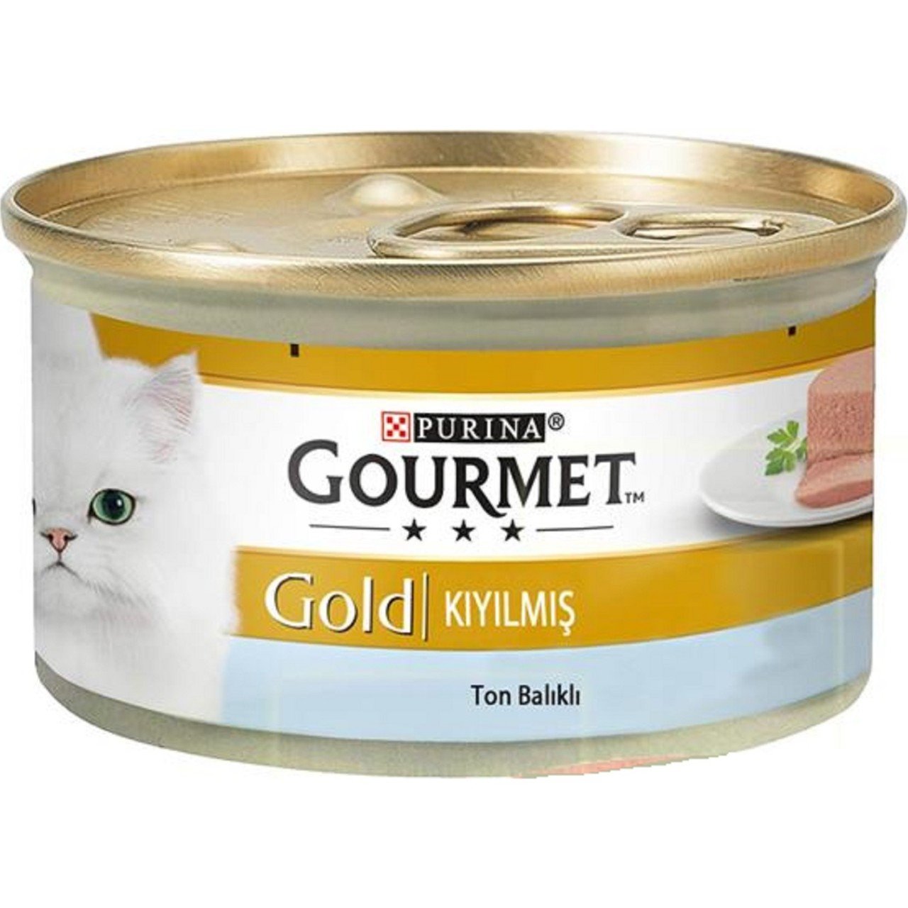 Gourmet Gold Kıyılmış(Pate)Ton Balıklı Konserve Kedi Maması 85 Gr(stt.02/2025)