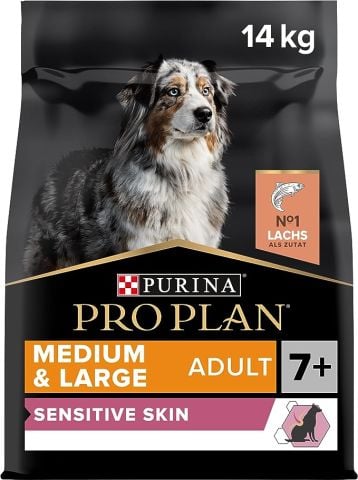 Proplan Medium Large Opti Derma 7+ Somunlu Köpek Maması 14 kg(stt.11/2024)