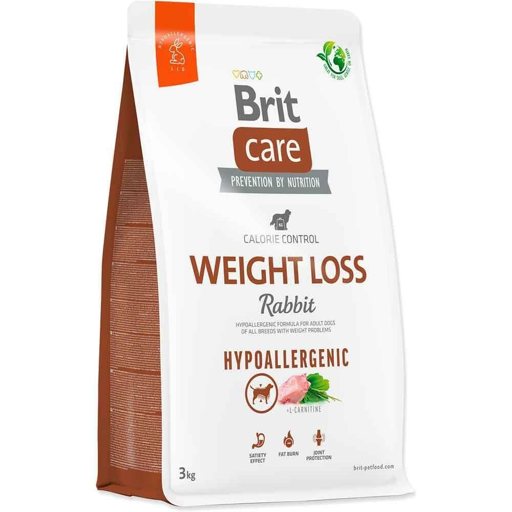 Brit Care Calorie Control Weight Loss Hypoalergenic Kilo Dengeliyici Tavşanlı Köpek Maması 3 kg (stt:02/2026)