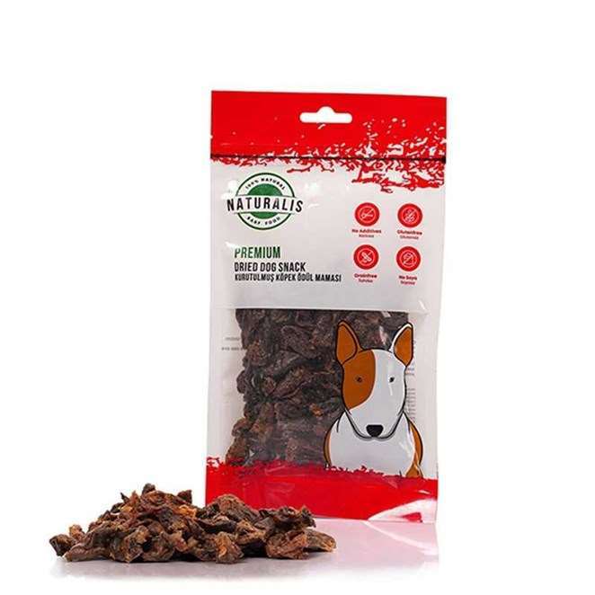 Naturalis Kurutulmuş Tavuk Yürek Köpek Ödülü 100 gr(stt.11/2024)