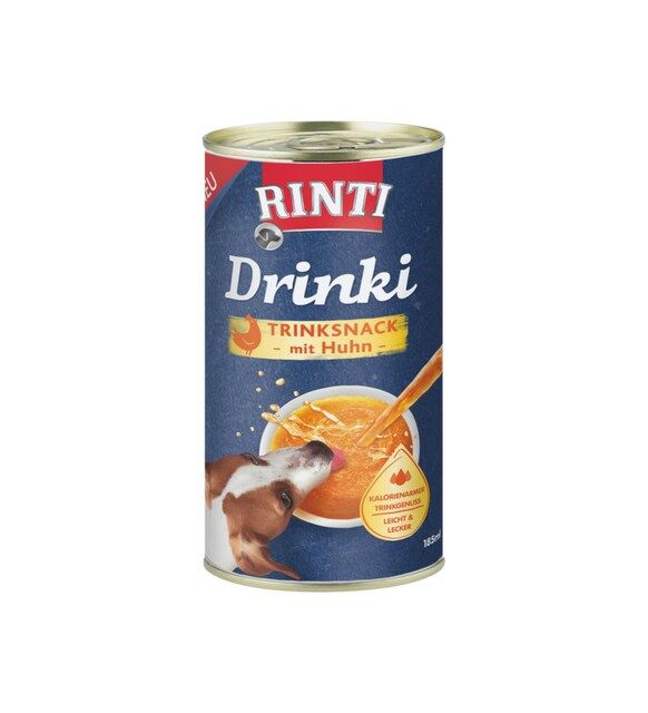 Rinti Drinki Tavuk Etli Sıvı Desteği Köpek Çorbası 185 ml (stt.07/2024)