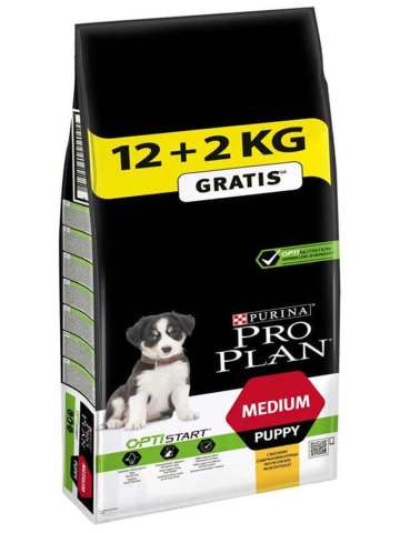 Proplan Tavuklu Ve Pirinçli Orta Irk Yavru Köpek Maması 12+2 Kg (stt:07/2025)