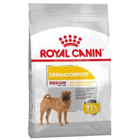 Royal Canın Dermacomfort Medium Hassas Derili Orta Irk Köpek Maması 12kg (stt.05/2025)