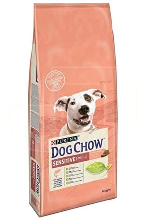 Dog Chow Adult Sensitive Somonlu Yetişkin Köpek Maması 14 Kg(stt.04/2025)