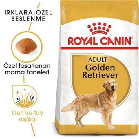 Royal Canin Adult Golden Retriever Yetişkin Köpek Özel Irk Kuru Maması 12 Kg (stt.02/2025)
