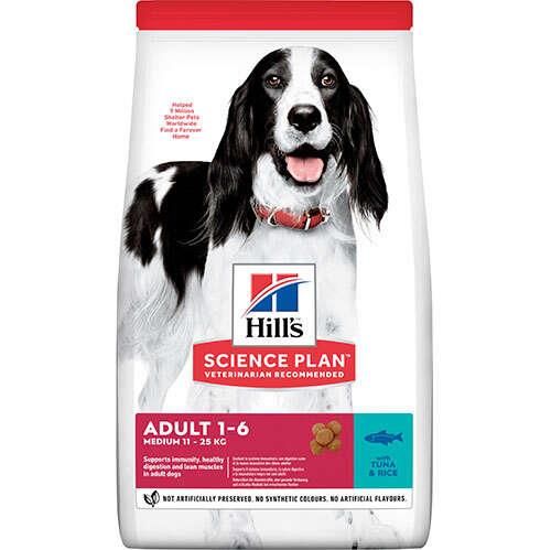 Hills Science Plan Ton Balıklı Pirinçli Yetişkin Köpek Maması 12 kg (stt.03/2025)