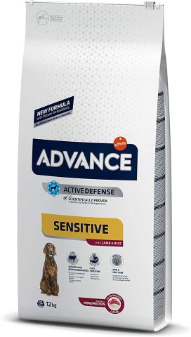 Advance Kuzu Etli Sensitive Köpek Maması 12 kg (stt.09/2024)