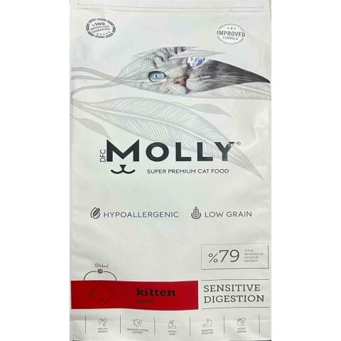 Molly Kuzu Etli Yavru Kedi (Kitten) Maması 15 kg (stt:08/2025)
