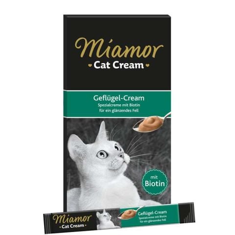 Miamor Cat Cream Kümes Hayvanlı Kedi Ödülü 6 x 15 gr (stt:08/2024)