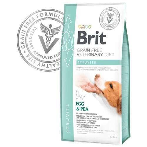 Brit Veterinary Diet Struvite İdrar Yolu Sağlığı Destekleyici Tahılsız Köpek Maması 12 KG (stt:05/2025)
