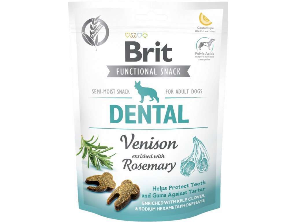 Brit Care Functional Snack Dental Geyik Etli Ve Biberiyeli Köpek Ödül Maması 150 gr(stt.12/2024)