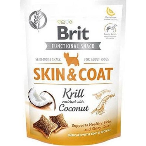 Brit Care Skin Coat Hindistan Cevizi Deri Ve Tüy Sağlığı Tahılsız Köpek Ödülü 150 Gr(stt.06/2025)