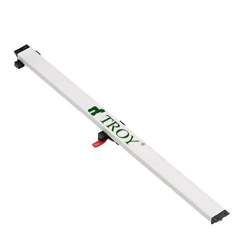 TROY 25005 Kıskaçlı Alüminyum Testere Kılavuzu, 60cm