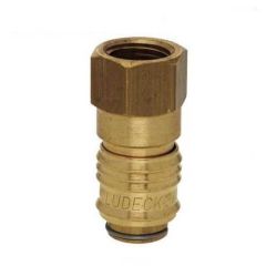 LÜDECKE ESM 14 I Mini Stoper Gövde (1/4” Dişi)