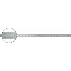 FORMAT Esnek Çelik Cetvel 250x13 mm Paslanmaz