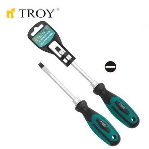 TROY 22101 Tornavida - Düz (6,3x100mm)
