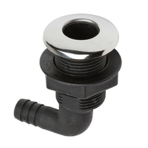 NUOVA RADE Krom Flanşlı Sintine Çıkışı Dirsek 5/8''