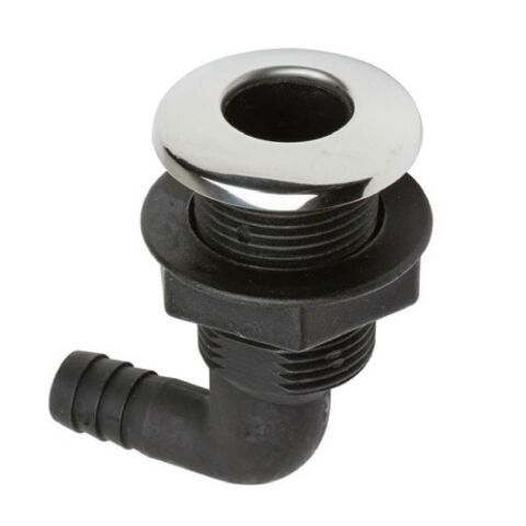 NUOVA RADE Krom Flanşlı Sintine Çıkışı Dirsek 1-1/4''