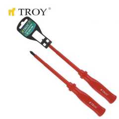 TROY 22125 Yıldız İzoleli Tornavida (PH1x 80mm)