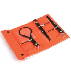 GROZ Üçlü Pergel Takımı 150mm (CD/SP/6/ST)