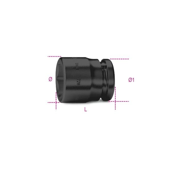 BETA Havalı İnç Lokma 728AS 1.1/8
