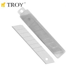 TROY 21610 Maket Bıçağı Yedek Bıçakları (80x9mm)