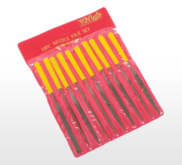 A 2701 Saatçi Eğe Seti 4\'\' x 160 mm 10 Parça, Saplı