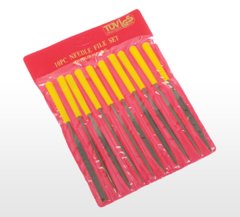 A 2701 Saatçi Eğe Seti 4\'\' x 160 mm 10 Parça, Saplı