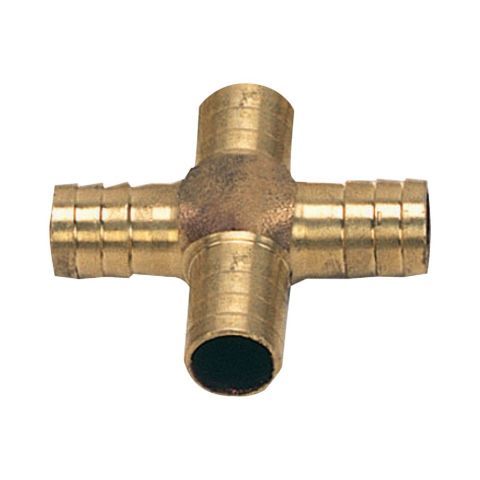 Dörtlü Hortum Eki Sarı 12mm