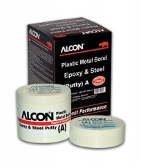 ALCON (A) Plastic Metal Bond Epoxy Steel Putty Epoksi Macunu 500g (M-2222)