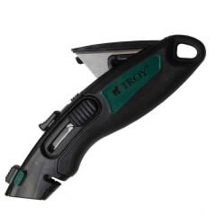 TROY 21608 Profesyonel Trapez Maket Bıçağı, 2 Yedek Bıçaklı