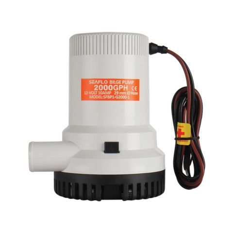 SEAFLO Sintine Pompası 2000gph 12V 8.5A