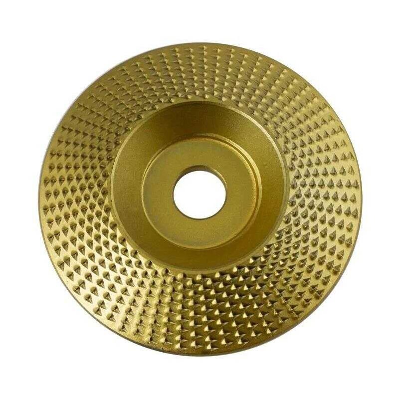 TROY 25076 Avuç Taşlama için Ahşap Aşındırıcı Törpü Diski, Trapezoidal, 125mm