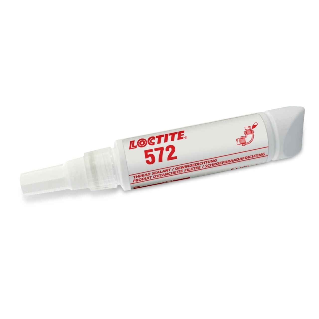 LOCTITE 572 Orta Mukavemetli PTFE Katkılı Dişli Sızdırmazlığı 250ml
