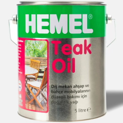 HEMEL Teak Yağı 5.00 Litre