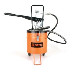 GROZ Kovalı Gres Pompası Tekerlekli 15kg (VGP/15)
