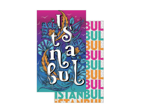 ESSENTIAL TOWEL Plaj Havlusu 90x105cm Beautiful İstanbul