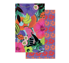 ESSENTIAL TOWEL Plaj Havlusu 90x105cm Tropical Vibes