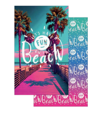 ESSENTIAL TOWEL Plaj Havlusu 90x105cm Beach Fun