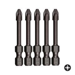 FELO Yıldız Impact Bits Uç PZ 2x50mm - 5 Adet (03102540)