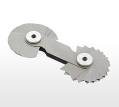 A 0310 Radyus Mastarı Ölçü Çakısı 1 - 7 mm 17 Yapraklı