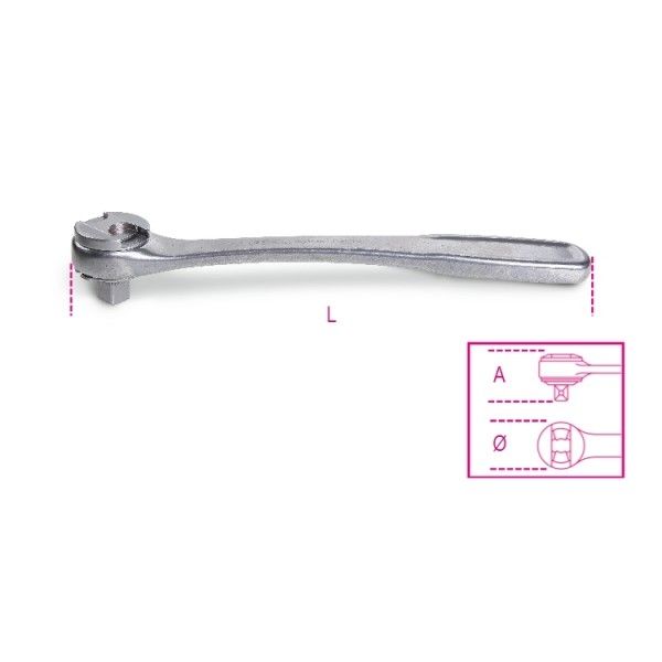 BETA INOX Cırcır Kol 920/55INOX