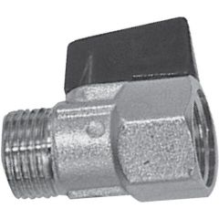 Mini Küresel Vana 1/4'' Krome