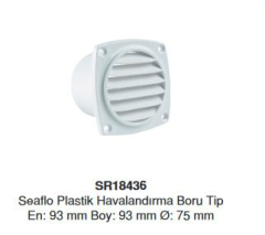 SEAFLO Plastik Havalandırma Boru Tip