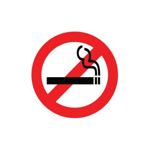 Çıkartma Sigara İçilmez