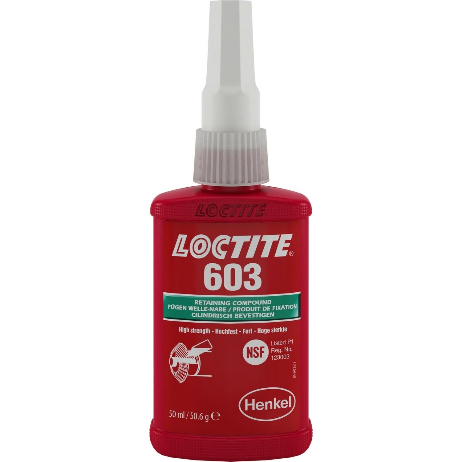 LOCTITE 603 Yüksek Mukavemetli Sıkı Geçme 50ml