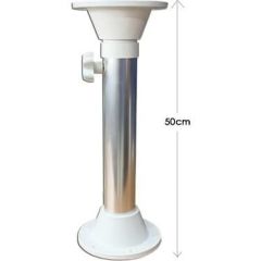 EASTERNER Masa Ayağı - Aşağı Yukarı Ayarlı Beyaz 51-81cm