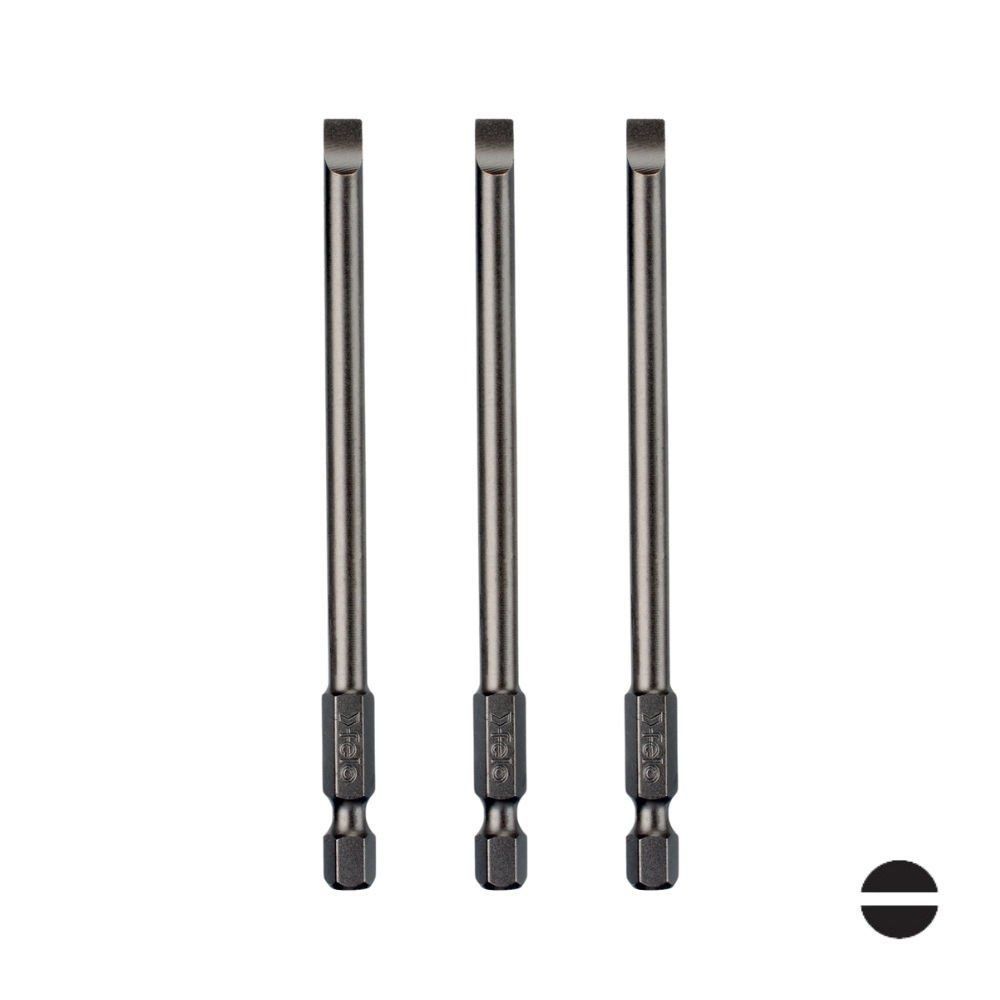 FELO Düz Uçlu Bits Uç 5.5x100mm - 3 Adet (03052810)