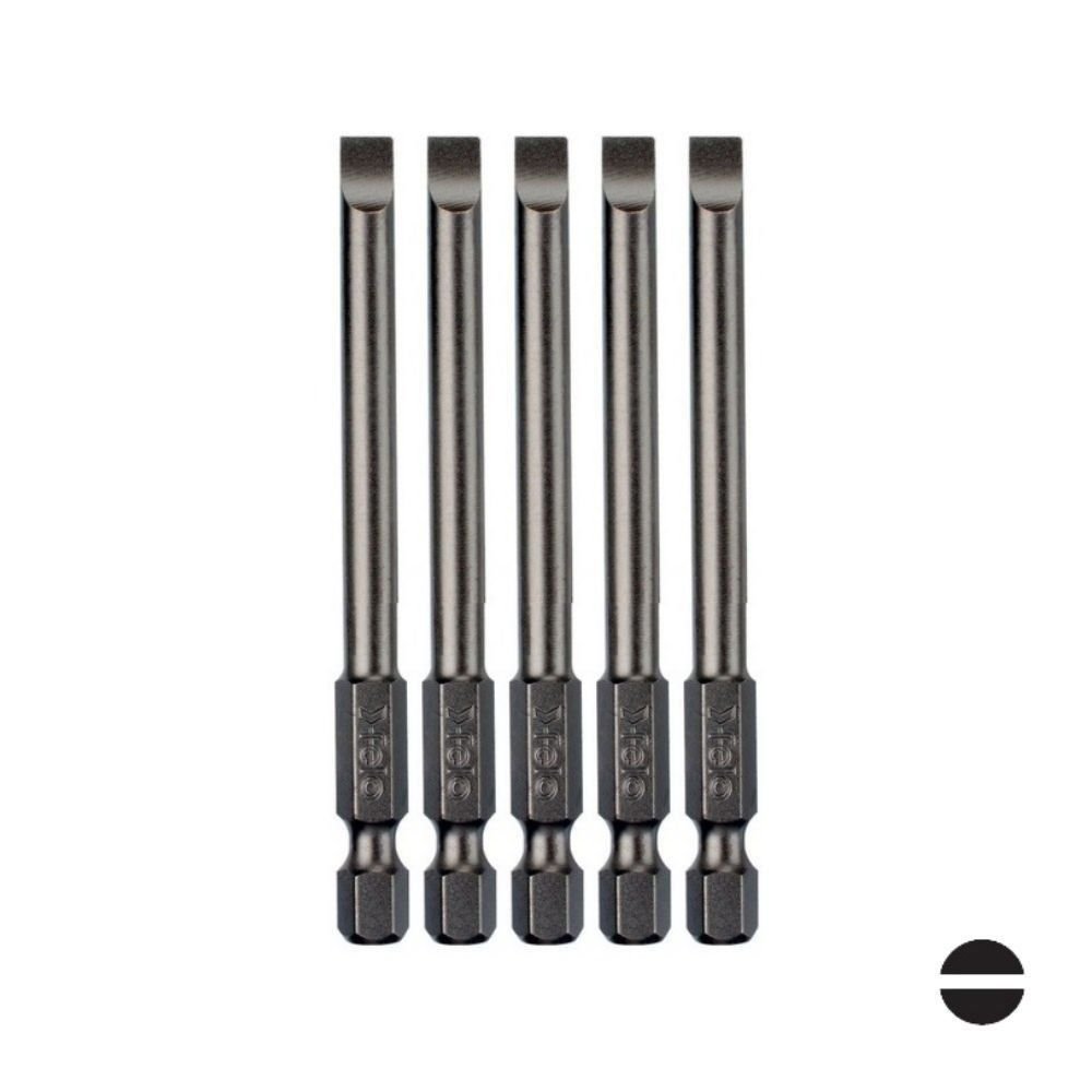 FELO Düz Uçlu Bits Uç 4x73mm - 5 Adet (03041710)
