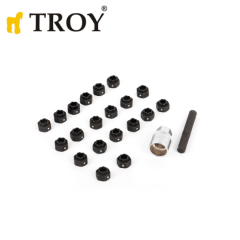 TROY 26140 Audi Bijon Somunu Lokma Seti, 22 Parça